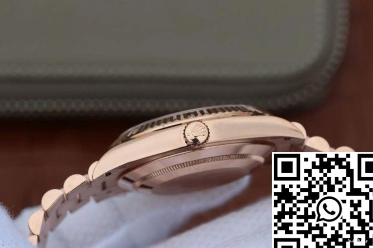 EW Rolex Dial Date Factory 40mm 228235 Brown Day 0123